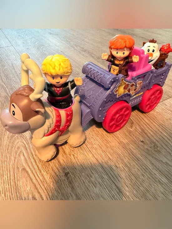 Fisher-Price Other - Fisher Price Little People Disney Frozen Kristoff's Sleigh